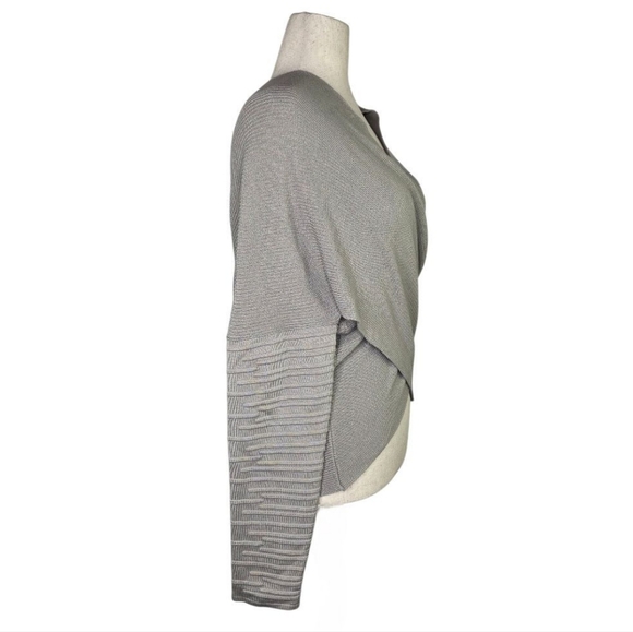 SOLD Star Wars Musterbrand Rebel Alliance Wrap Sweater Unisex Size XL Gray Knit - Picture 8 of 15